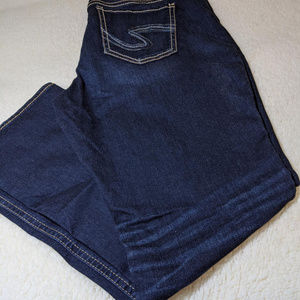 Silver Suki Jeans Straight Leg Sz 20